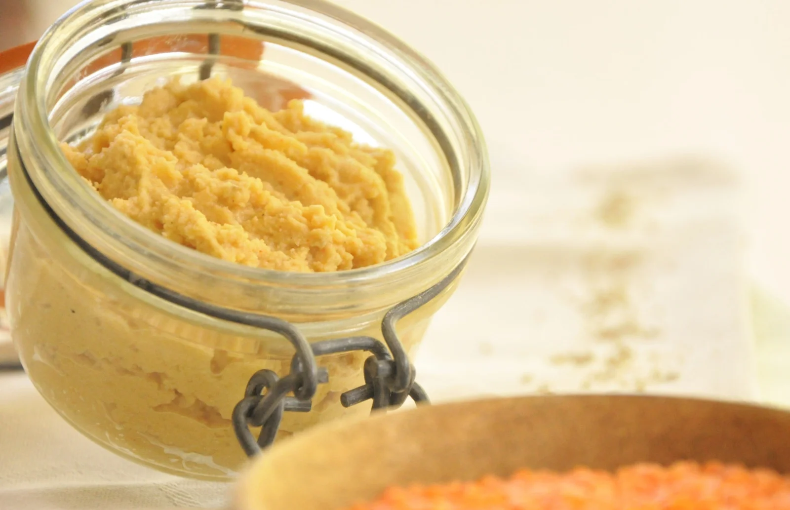 Tartinade de lentilles corail