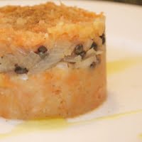 Purée de pomme de terre-carotte