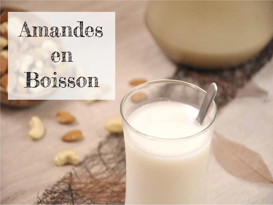 Amandes en boisson