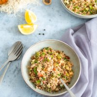 Taboulé d'épeautre aux légumes d'été