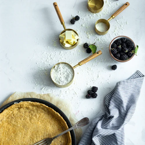 Pâte à tarte vegan à la farine d'épeautre