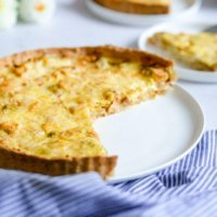 Recette de tarte salée healthy végétarienne - Vivre Naturo - Blog healthy - Recette