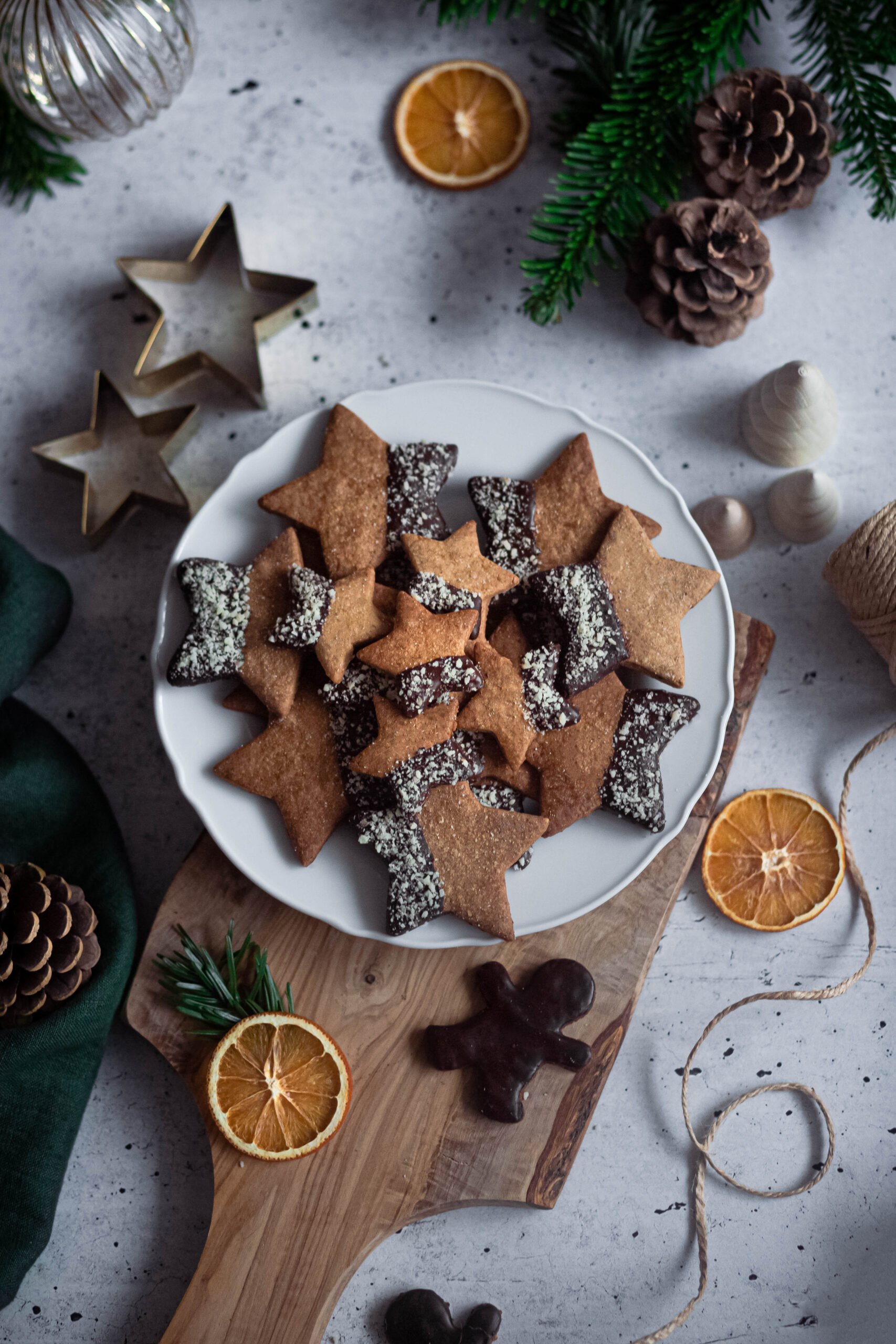 Biscuits vegan de Noël