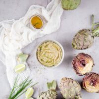 Une crème d'artichaut version vegan simple et rapide à réaliser ! #tartinadevegan #cremedartichaut #recettevegan