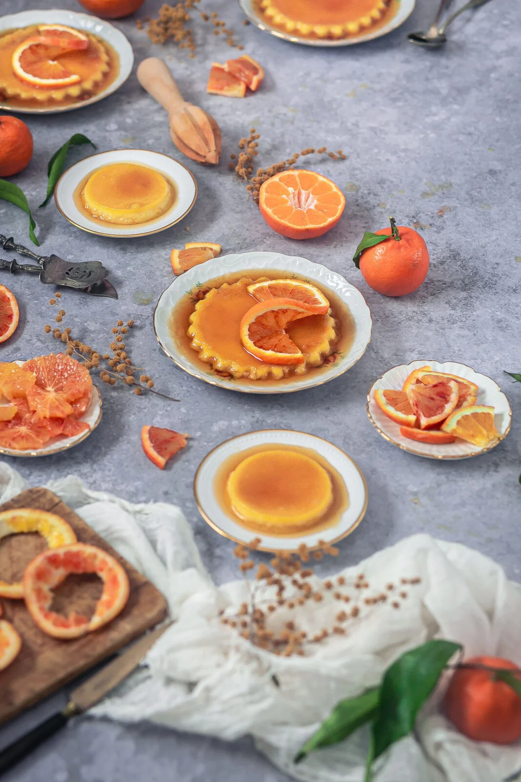 Une délicieuse recette de flan sans gluten et sans lactose à l'orange. Une recette facile à faire et très fondante. #recettesansgluten #recettesanslactose #sansgluten #sanslactose